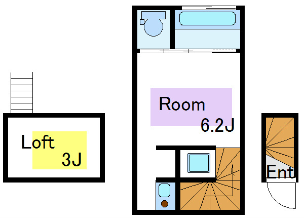 コンフォート北砂 間取り図