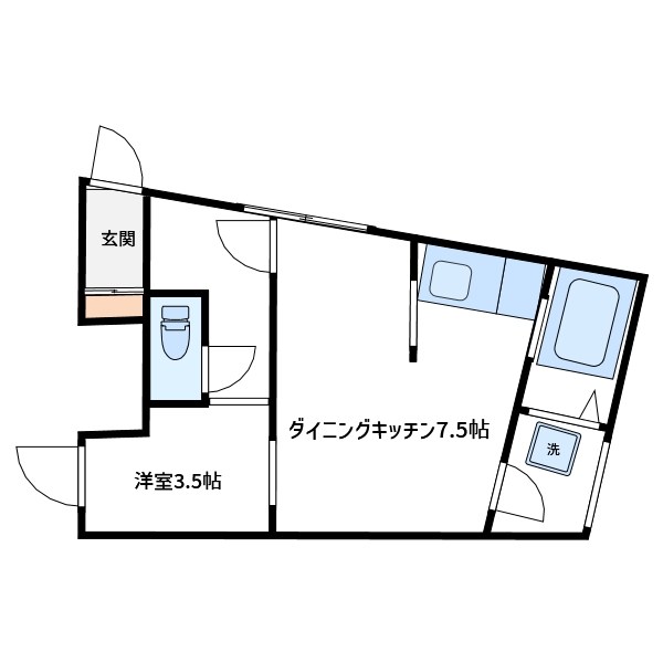 サニーマンション 間取り