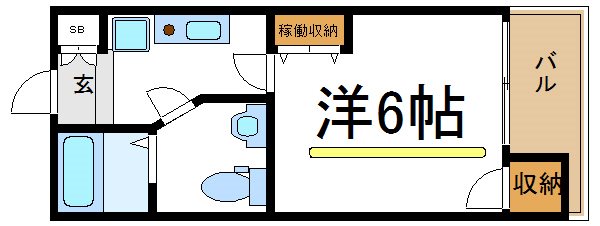 スコレータムラマⅠ 間取り