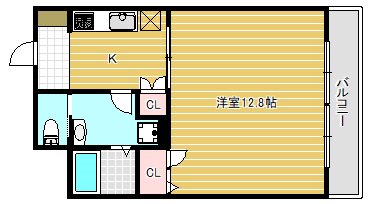 第六田嶋ビル  間取り図