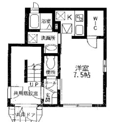 ベルビアリッツ 101号室 間取り