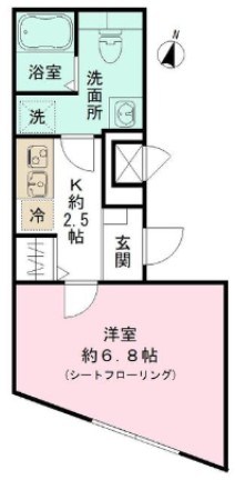 ＢＲＩＯ亀有 間取り図
