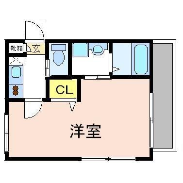 パームテラスⅡ 間取り図