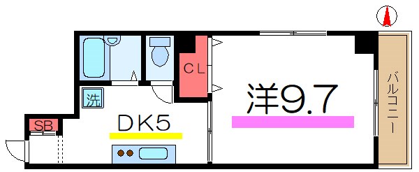 ハイマートIG   間取り図