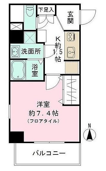 スコラタワー 間取り図