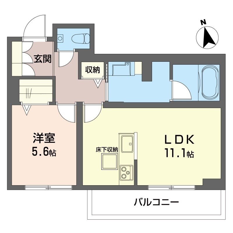 ブルーメゾンワイ 間取り図