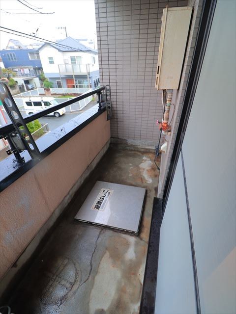 高重マンション ベランダ