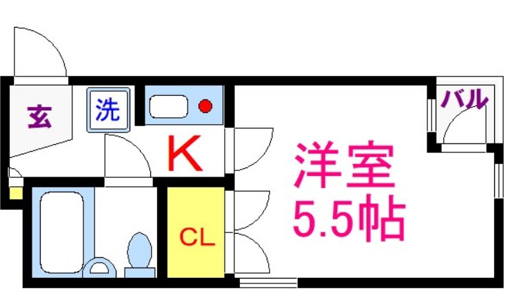 メゾンながとろ 間取り