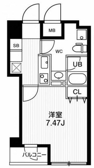 ブランセ森下 間取り図