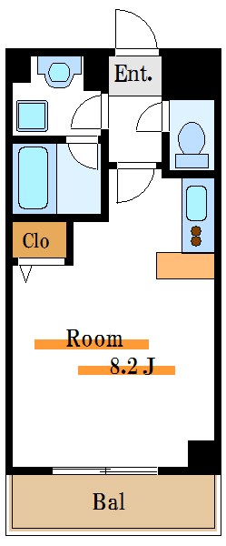 クオリアテラス門前仲町  間取り図