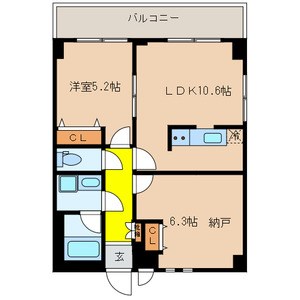 アーバンレックス西新井Ⅲ  間取り図