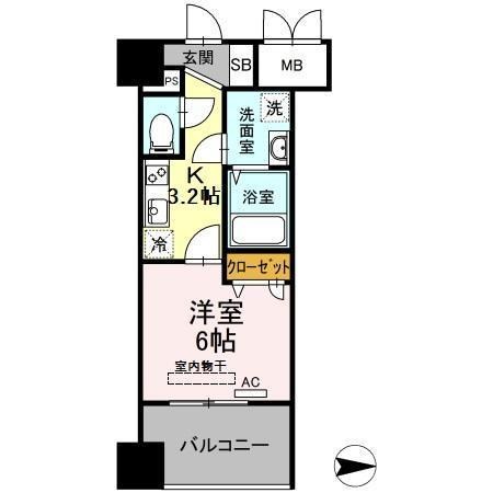 Trio　Mare　蔵前 間取り図