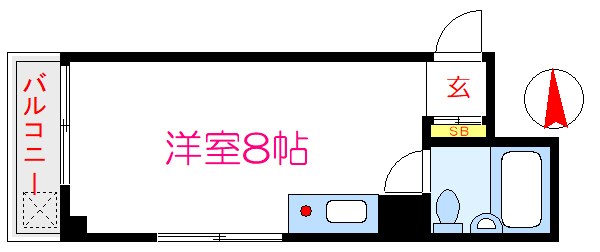 ミドリハイツ 間取り図