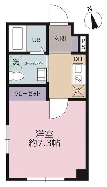 Liberte浅草 間取り図