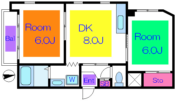 シーズンテラス 間取り図