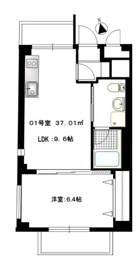 b&rsquo;CASA南砂 間取り