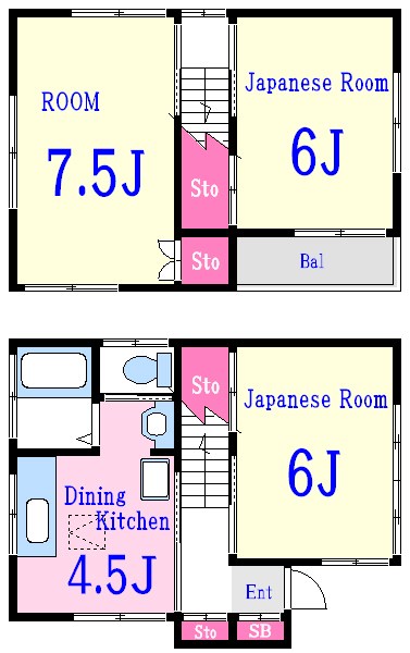 21戸建 間取り図
