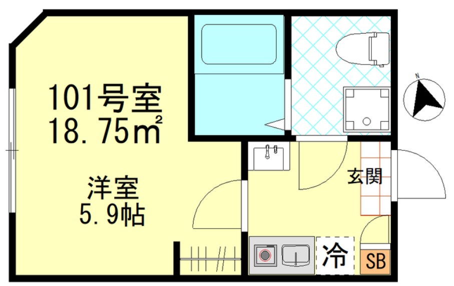 仮称松島新築9世帯 間取り