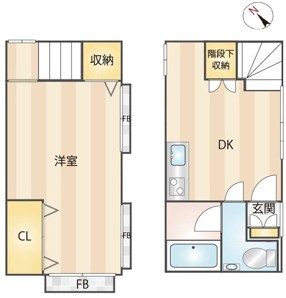 RR hirano別館 間取り図