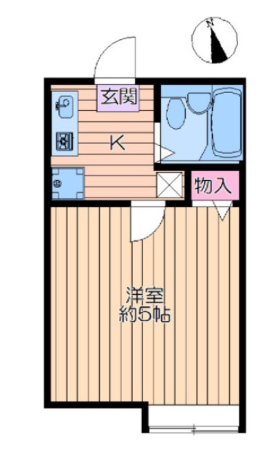 ユースフォーラム西瑞江Ｂ 間取り