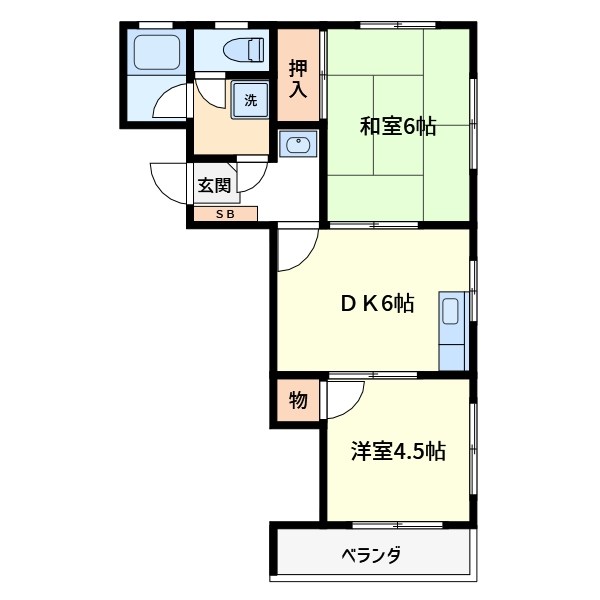 メゾンロワール 間取り図