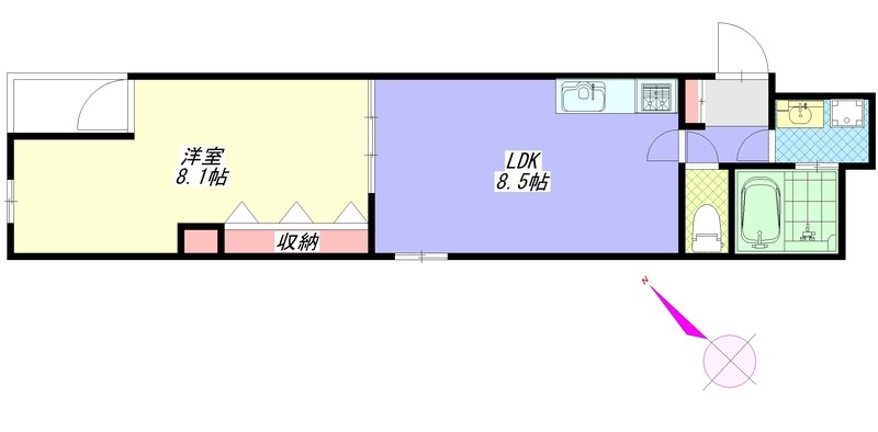 UN　GRAN 間取り図