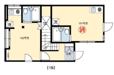 細田1丁目ハウス 間取り