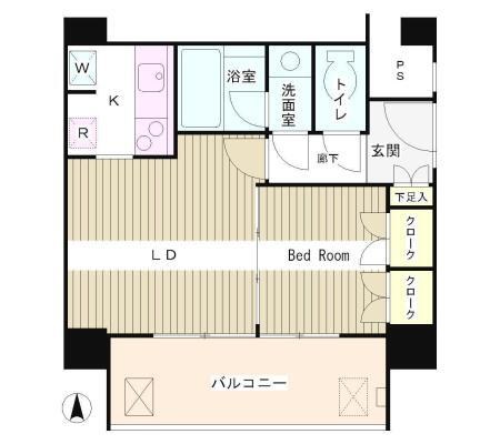 リバー＆タワー 間取り