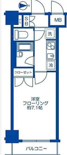 キャッスルステージ浅草吾妻橋 間取り