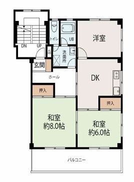メゾン大和 間取り図