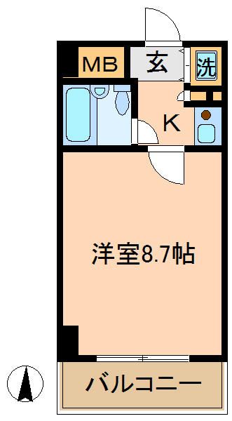 グローリア初穂小岩 間取り