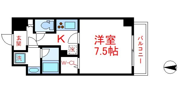 グランシャリオ西新井 間取り図