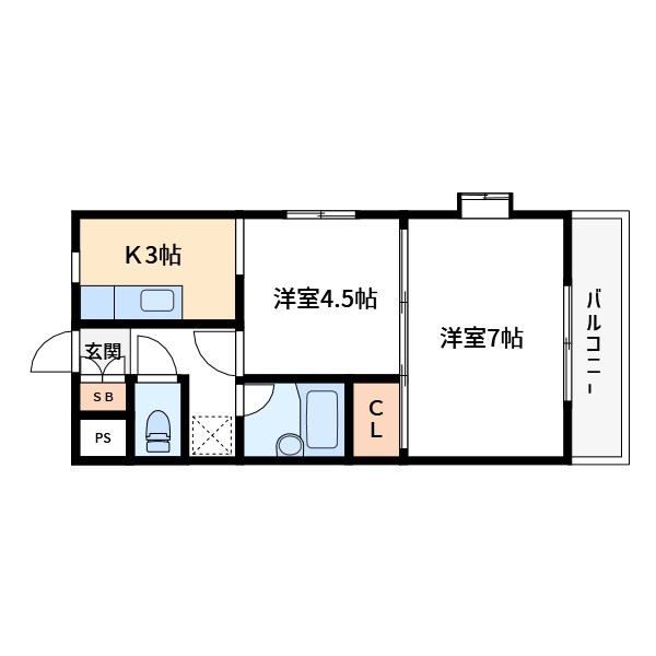 内海マンション 間取り