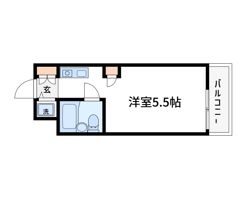 トップ北綾瀬第2 101号室 間取り