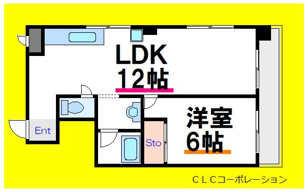 メゾンホクソー  間取り図