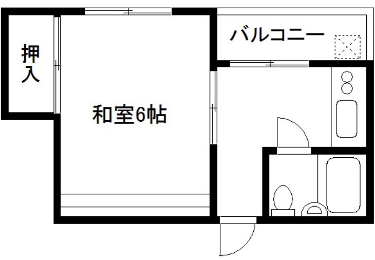 メゾン田中 間取り図