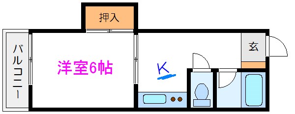 スワンハイツ  間取り