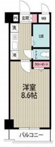 阿部松島マンション 間取り図
