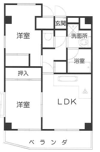 プリデ新小岩 間取り