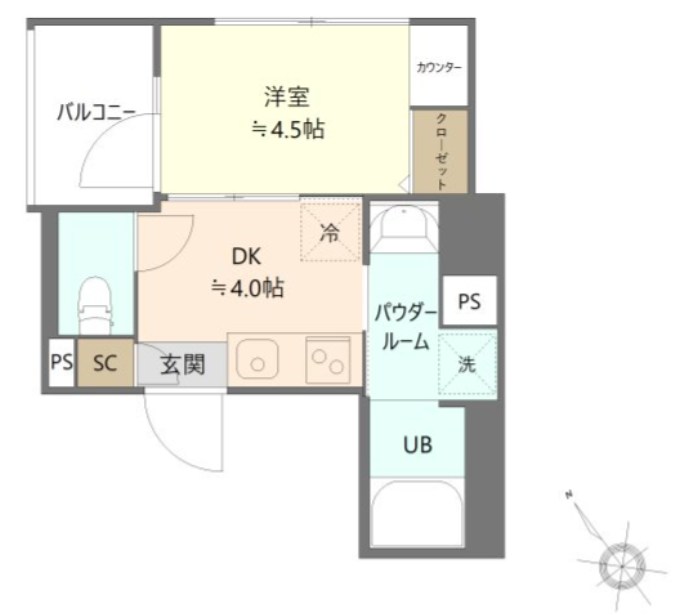 SKT 間取り図