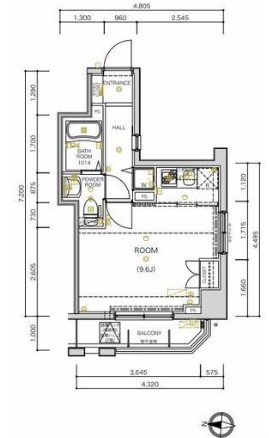 レオーネ綾瀬 間取り図
