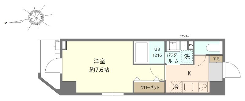 コンフォルト葛西 間取り