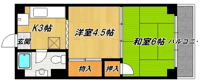 渡辺マンション 間取り