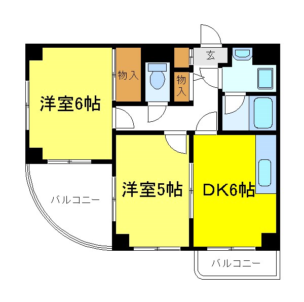 グリーンヒルズ王子本町 間取り