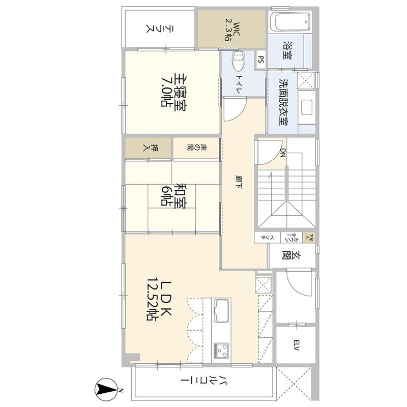Ka Pilina 間取り