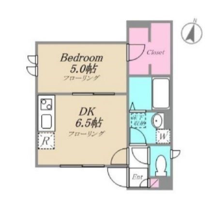 エムジオ新小岩  間取り