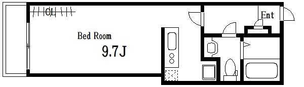 Glanz東瑞江 間取り図