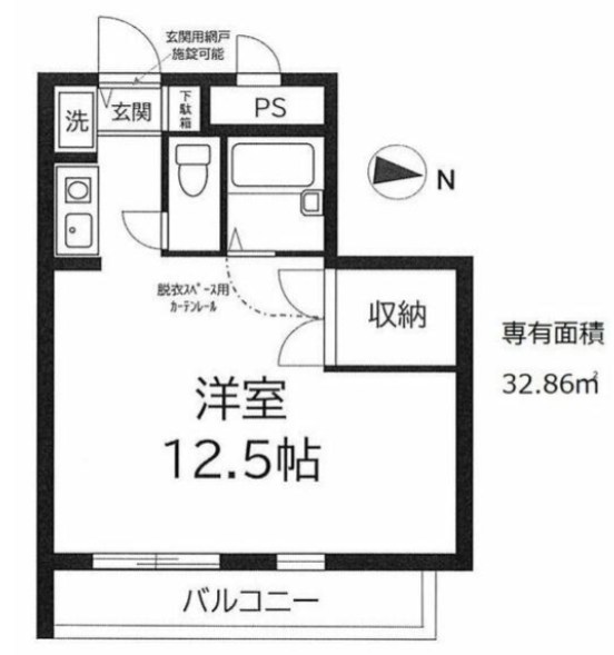 パレ・ドール柴又 間取り