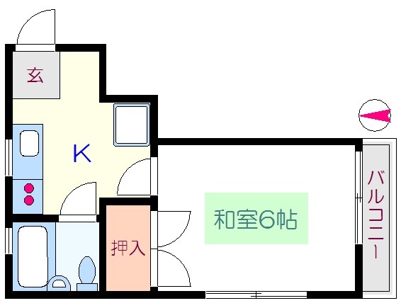 メゾン仲丸 間取り図