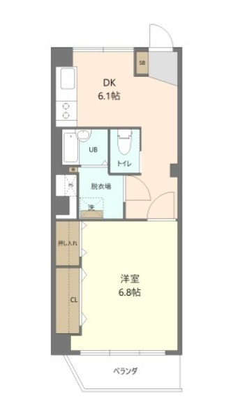 越田ビル 間取り図